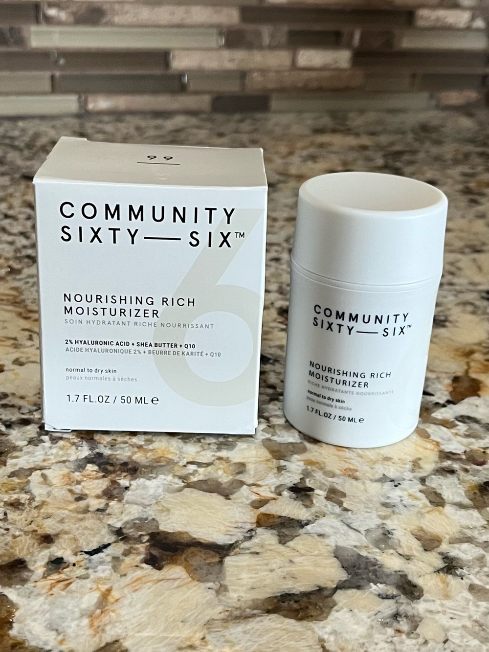 Community Sixty-Six Nourishing Rich Moisturizer cream with hyaluronic acid